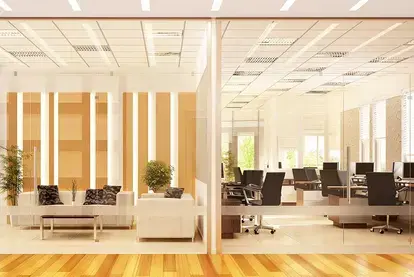 Wood office