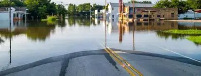 Town Flooded 